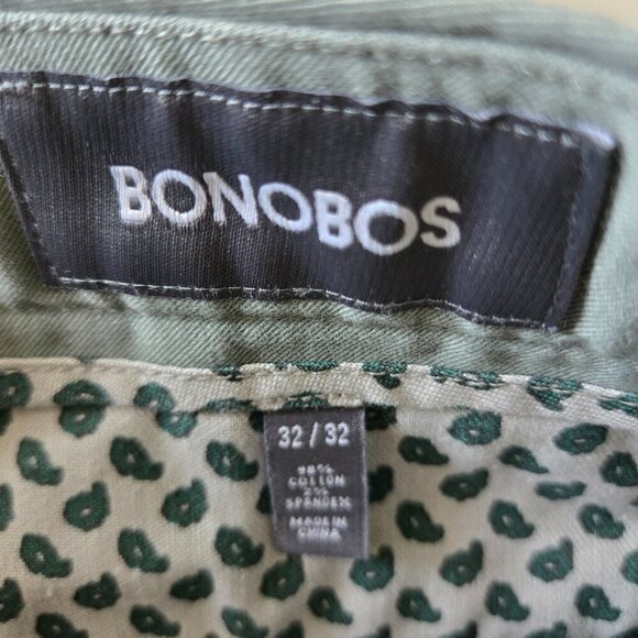 Bonobos Straight Chino Pants Gray 32x32 - Picture 3 of 5